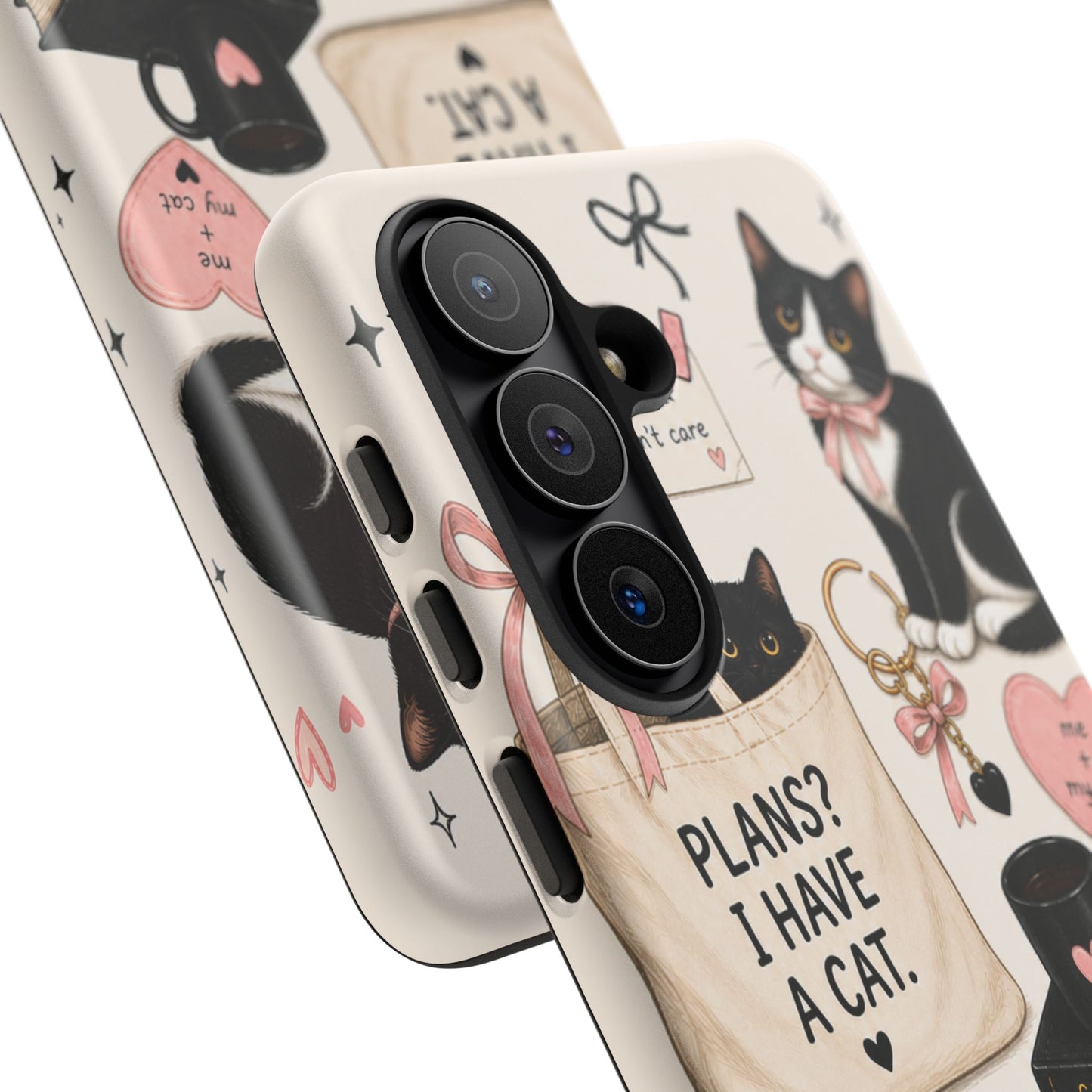 Cat Lover Phone Case | Plans? I Have A Cat Cute Aesthetic Cover