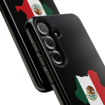 Durango Mexico Flag Map Phone Case | Mexican American Pride Tough Case for iPhone & Samsung