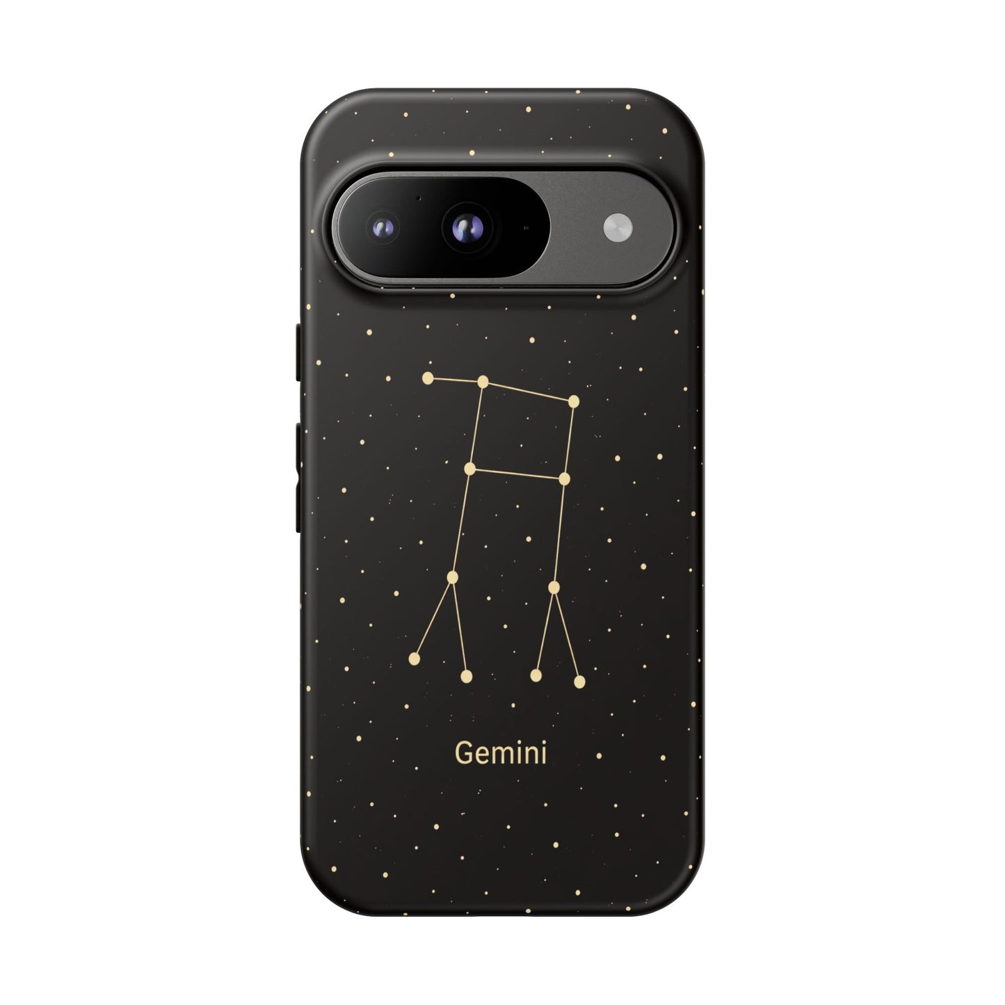 Gemini Zodiac Constellation Phone Case – Luxe Gold Celestial Cover