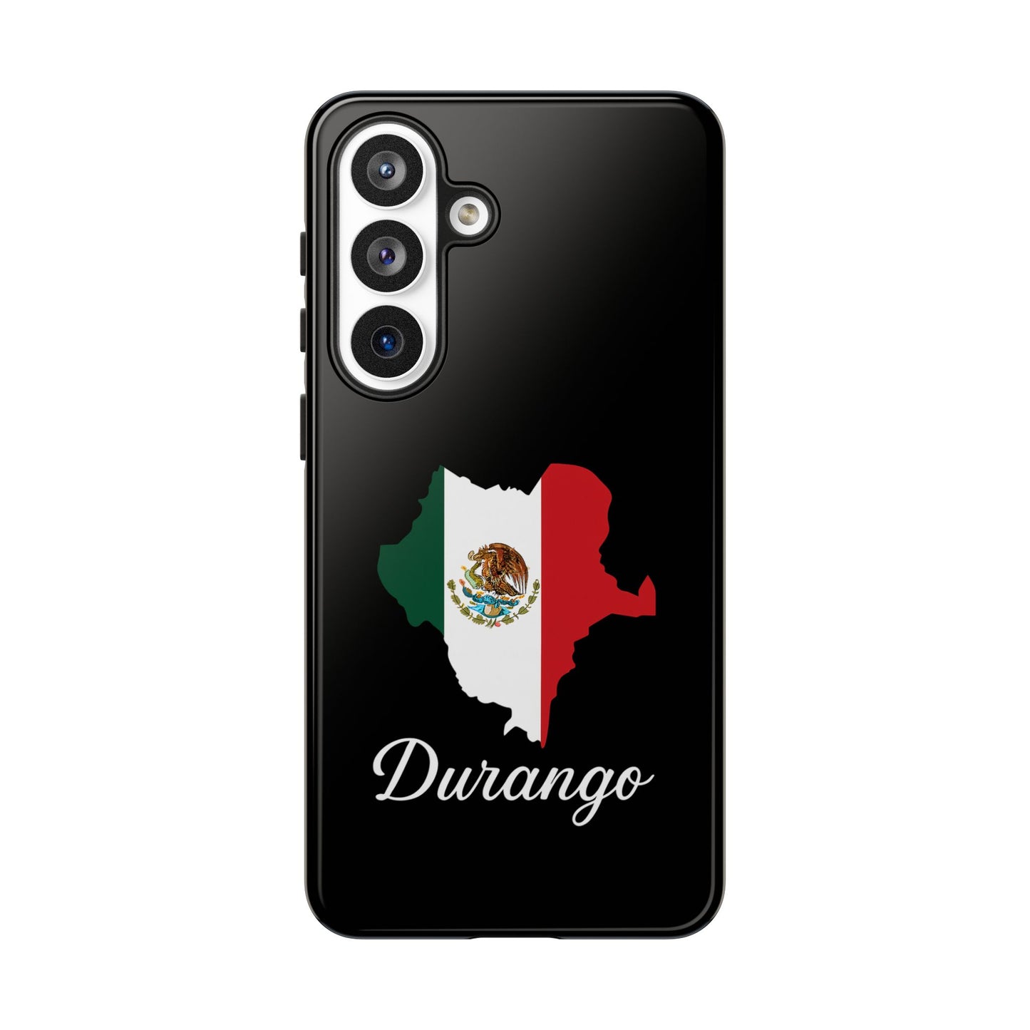 Durango Mexico Flag Map Phone Case | Mexican American Pride Tough Case for iPhone & Samsung