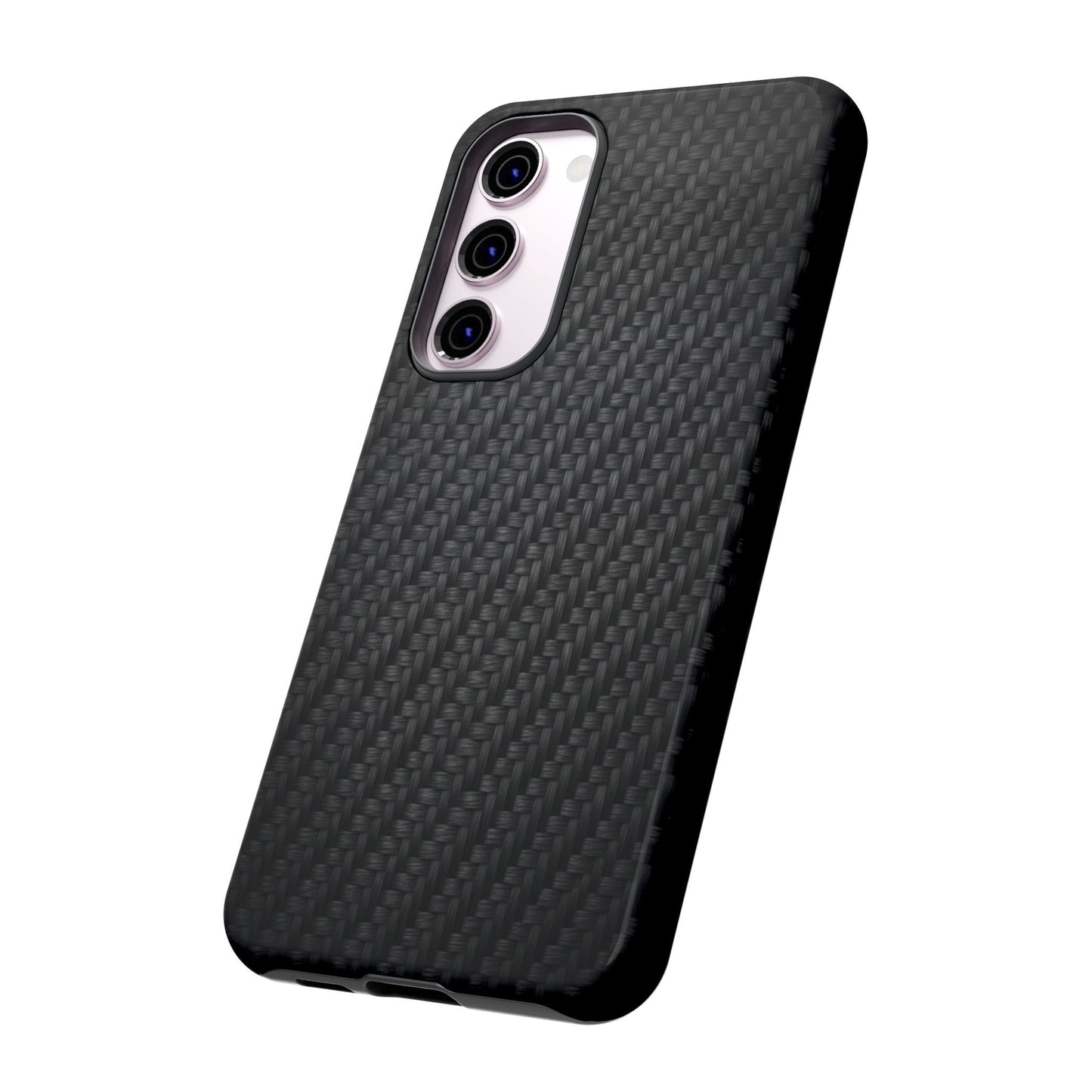 Carbon Fiber Inspired Phone Case – Rugged Slim Protective Tech Case for iPhone & Samsung