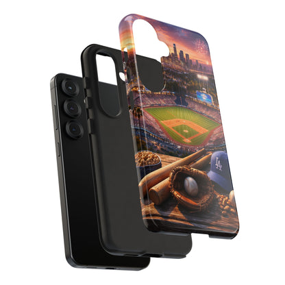 Baseball Sunset Stadium Phone Case LA Game Day Sports Aesthetic Case