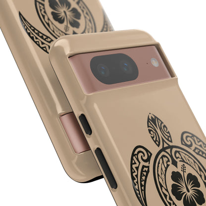 Polynesian Turtle Phone Case | Hawaiian Beach Tough Cover
