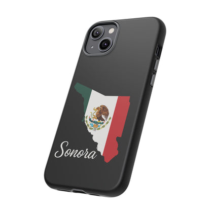 Sonora Mexico Flag Map Phone Case | Mexican American Pride Tough Case for iPhone & Samsung