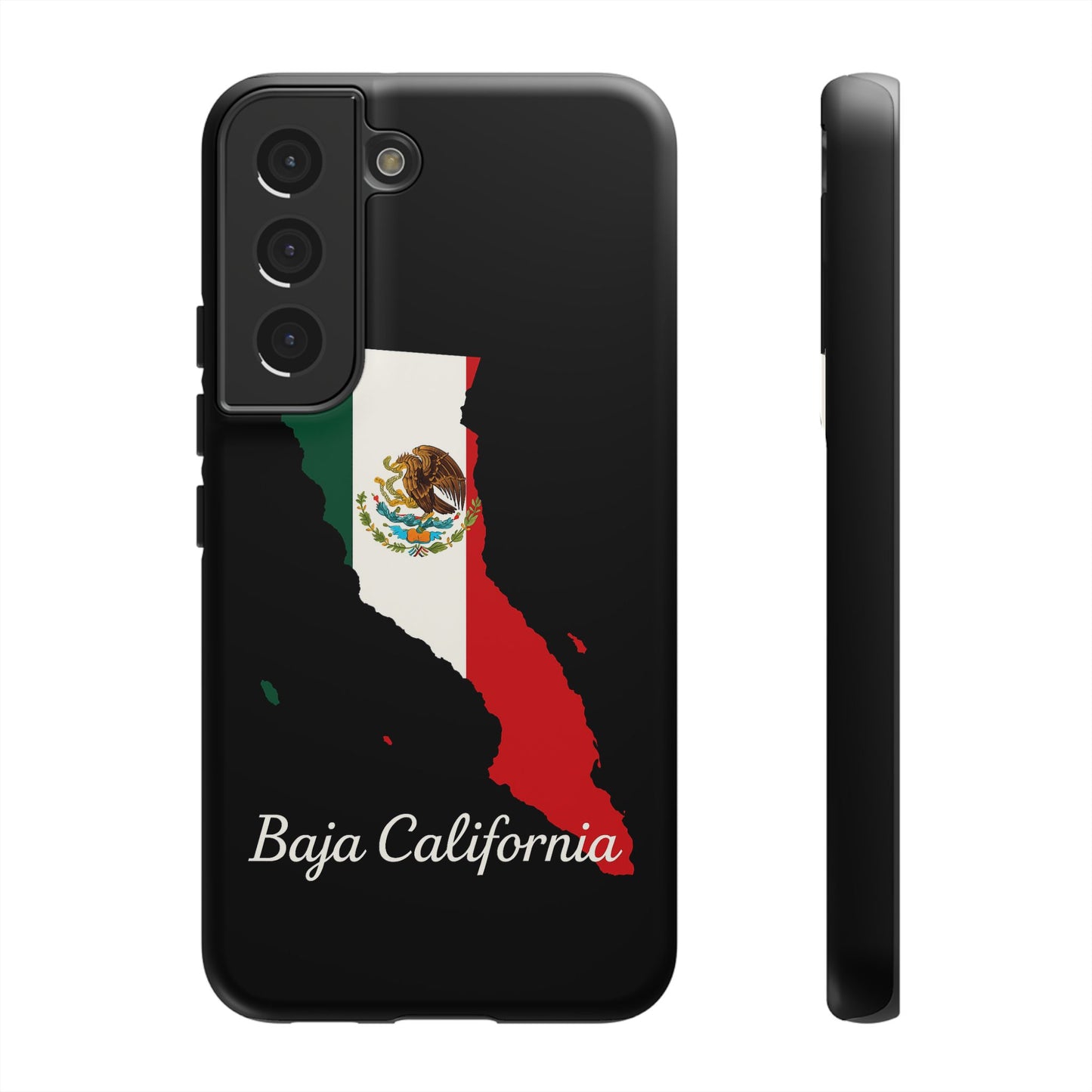 Baja California Mexico Flag Map Phone Case | Mexican American Pride Tough Case for iPhone & Samsung