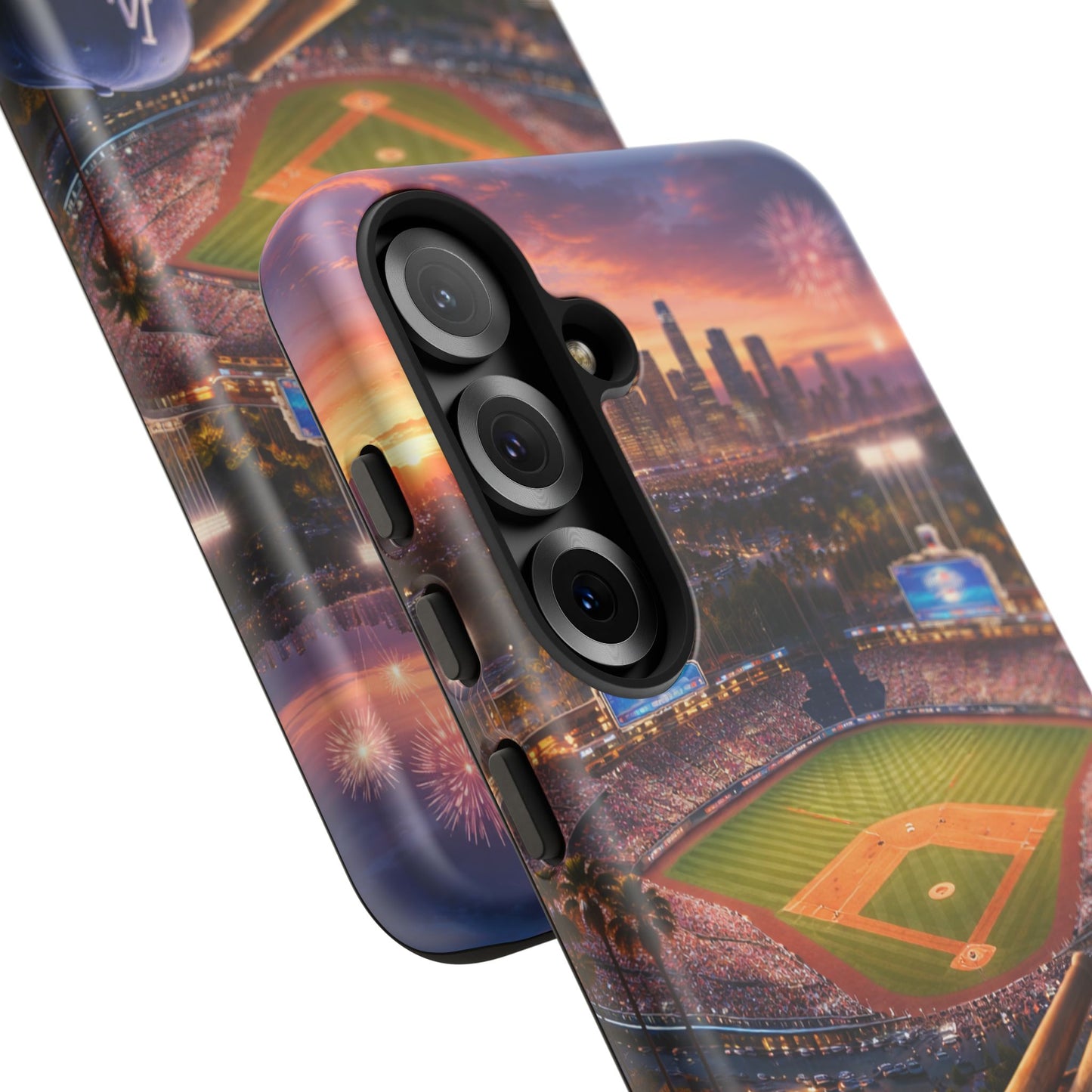 Baseball Sunset Stadium Phone Case LA Game Day Sports Aesthetic Case