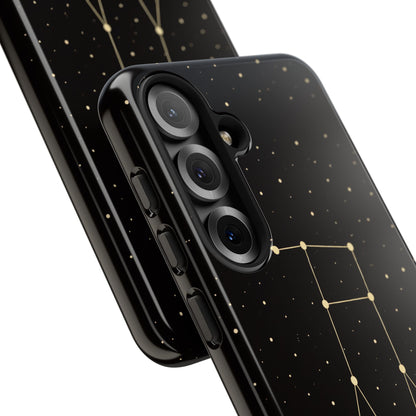Gemini Zodiac Constellation Phone Case – Luxe Gold Celestial Cover