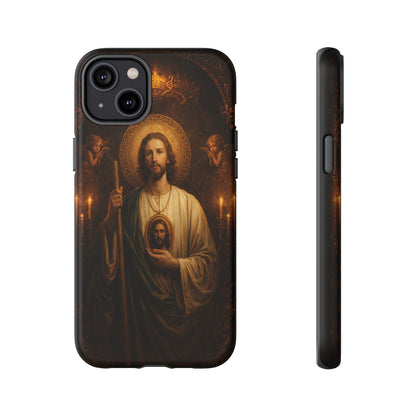 San Judas Phone Case Saint Jude Catholic Saint Religious Art Portrait Tough