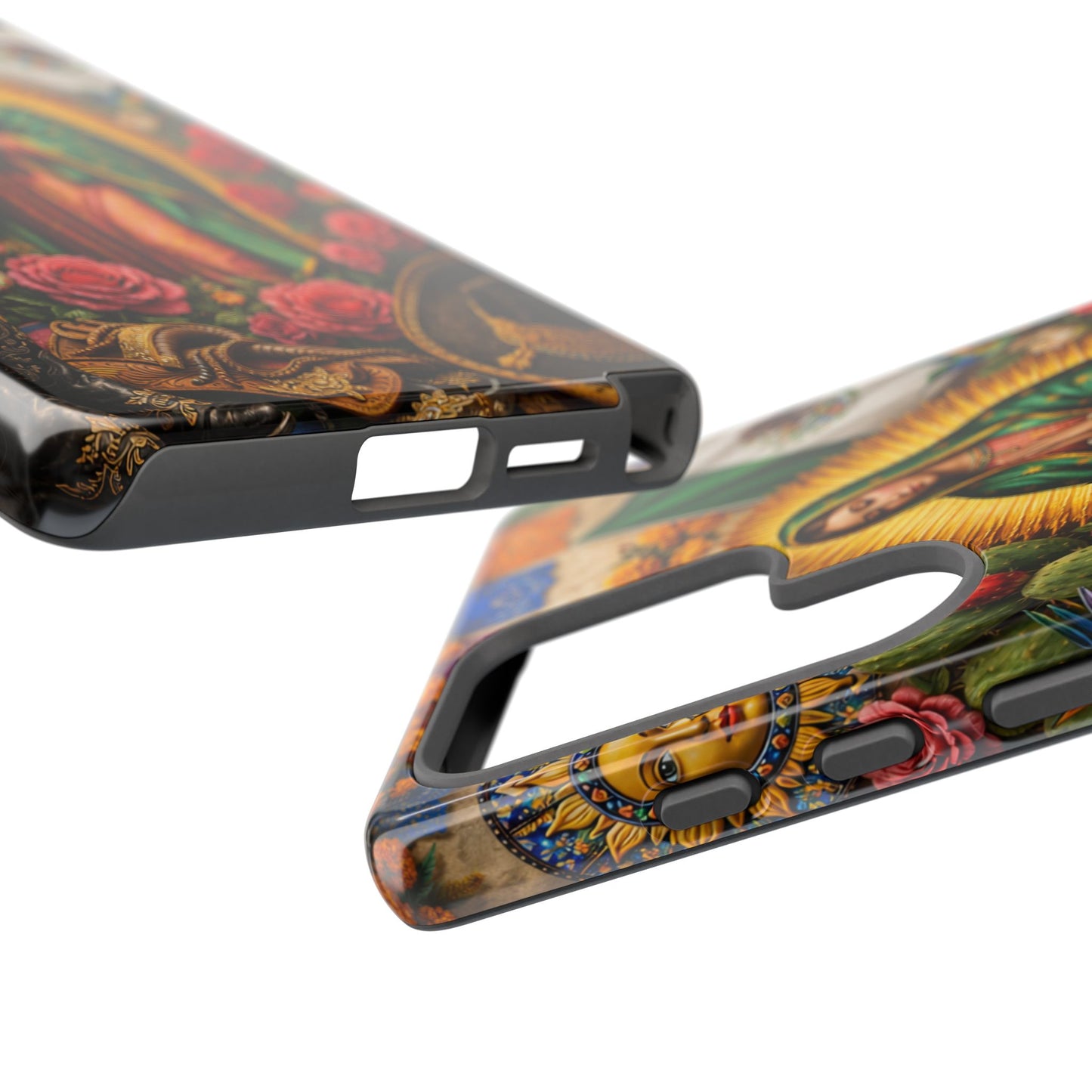 Virgen de Guadalupe Phone Case Mexican Floral iPhone Samsung Pixel Case