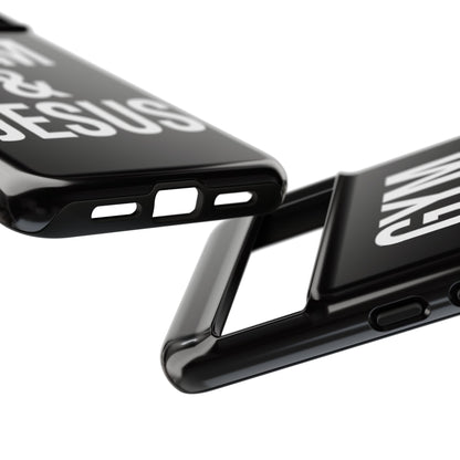 Gym & Jesus Phone Case Christian Faith Workout Gym Motivation Case