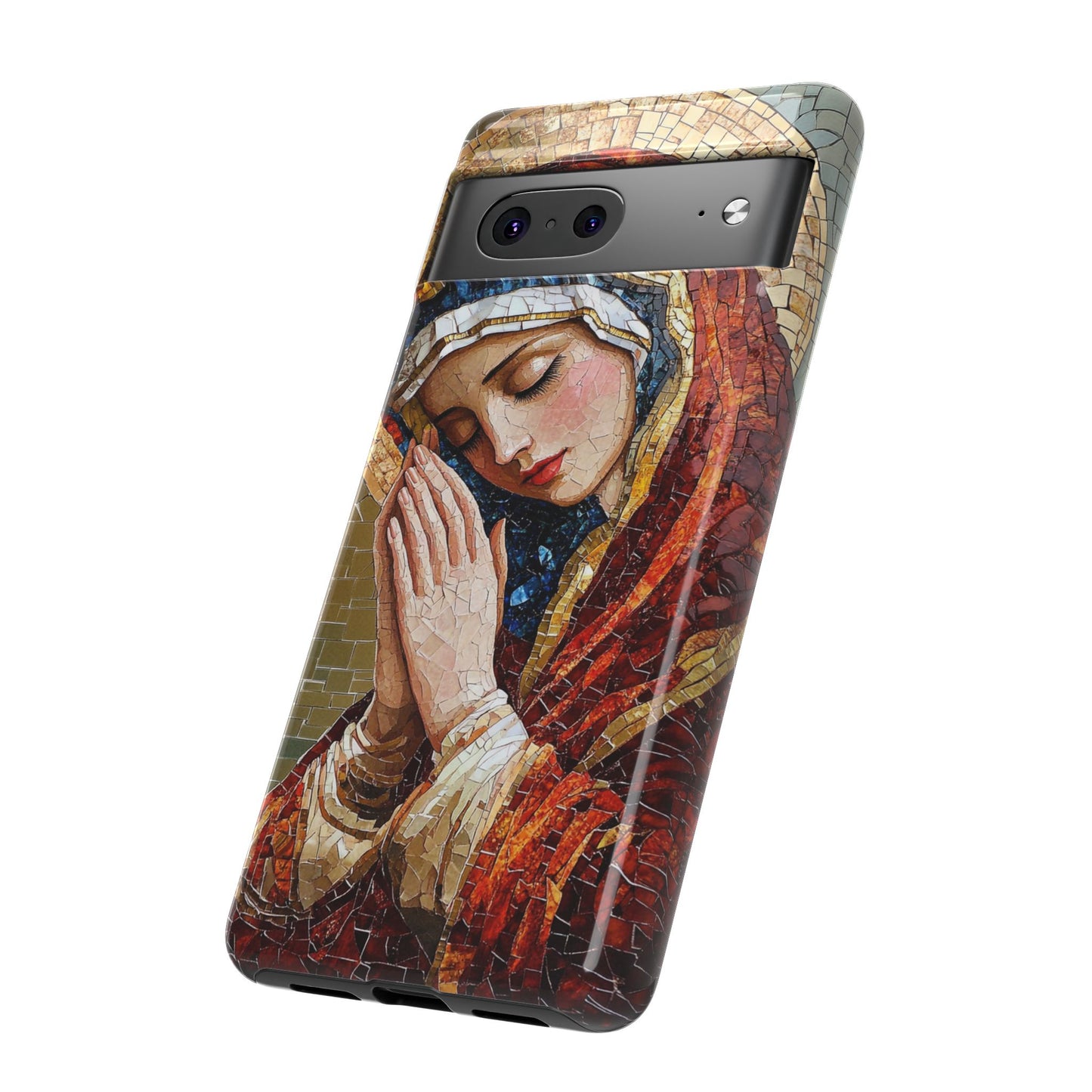 Virgin Mary Phone Case, Catholic Phone Case, Christian Aesthetic Case, Religious iPhone Case, Saint Art Case, Faith Gift