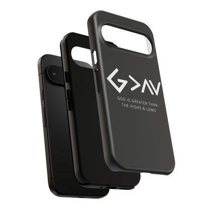 God Is Greater Than The Highs & Lows G>∧∨ Christian Phone Case