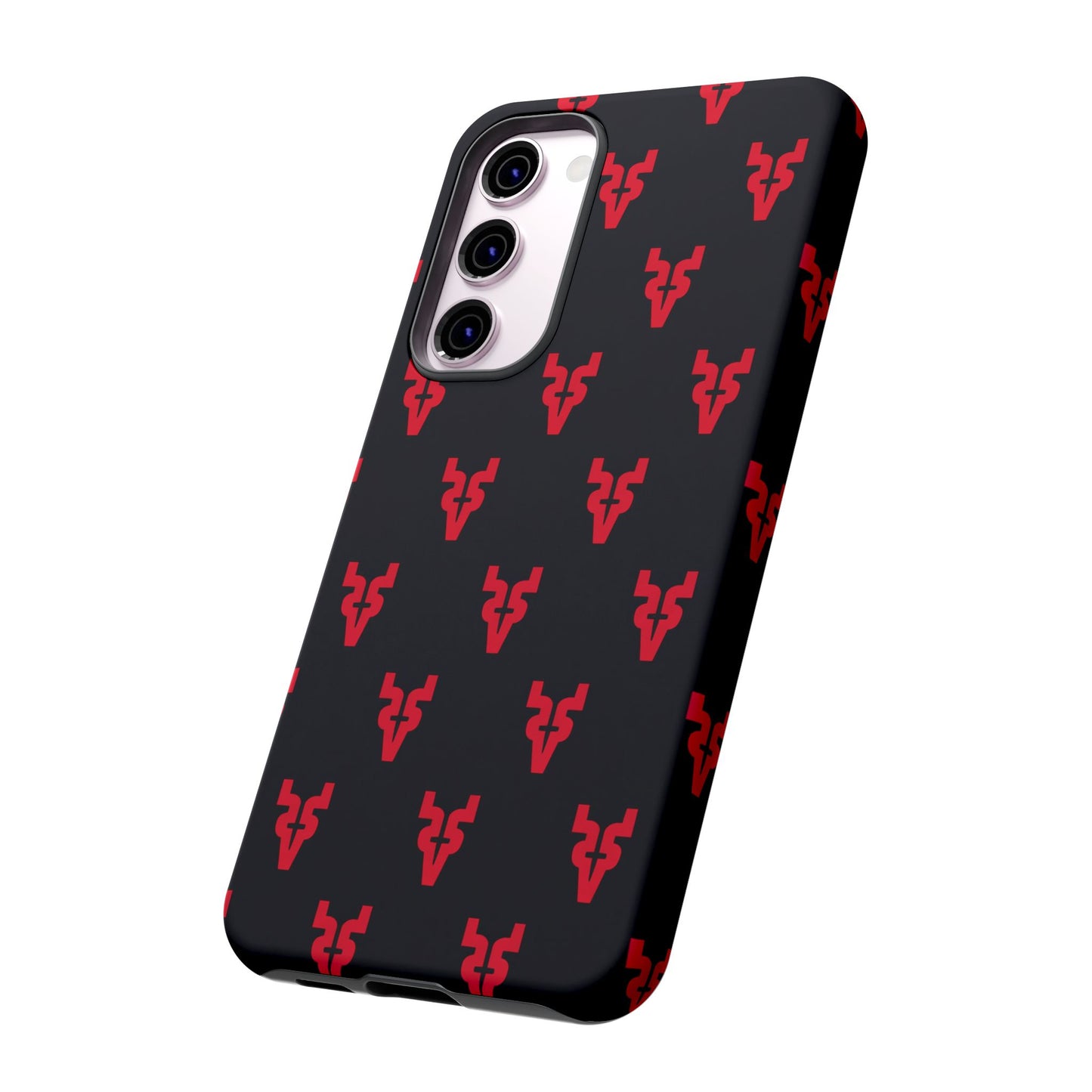 Mazatlán Bull Phone Case – Black Red Streetwear Tough Shockproof Cover