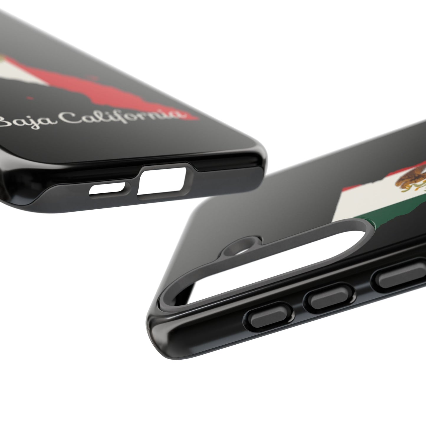 Baja California Mexico Flag Map Phone Case | Mexican American Pride Tough Case for iPhone & Samsung
