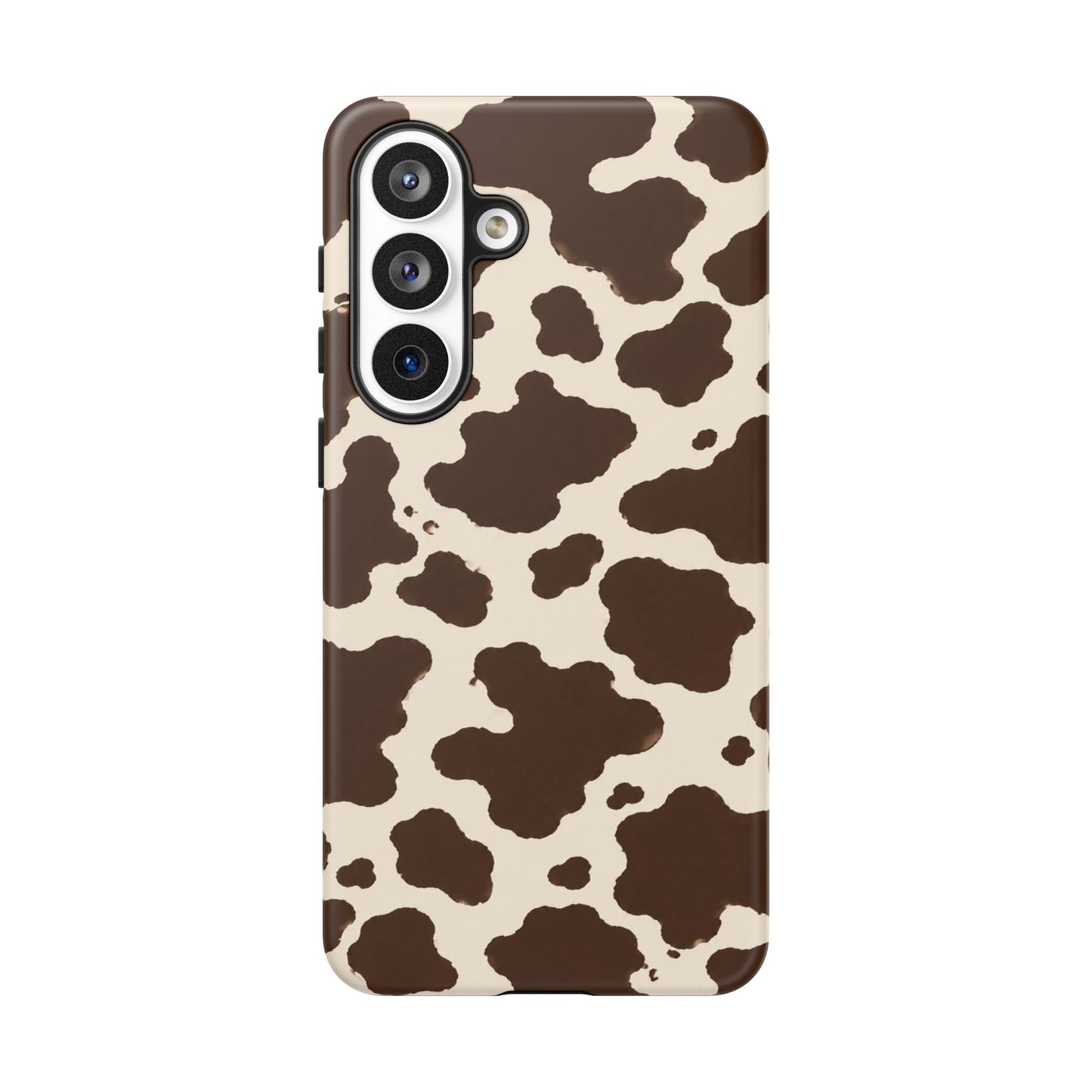 Western Cow Print Tough Phone Case for iPhone Samsung Galaxy Pixel