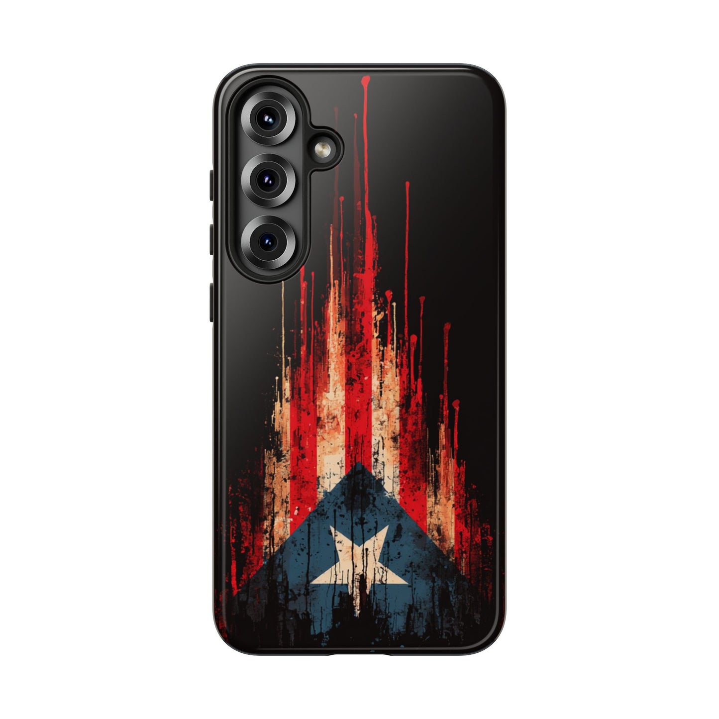 Puerto Rico Flag Phone Case | Distressed Puerto Rican Flag Tough Case | Boricua Pride Protective iPhone Samsung Cover
