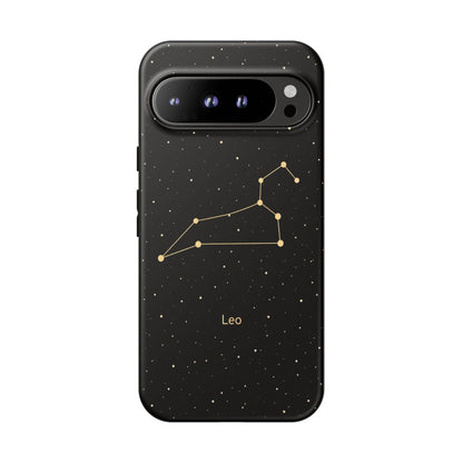 Leo Zodiac Constellation Phone Case – Luxe Gold Celestial Cover