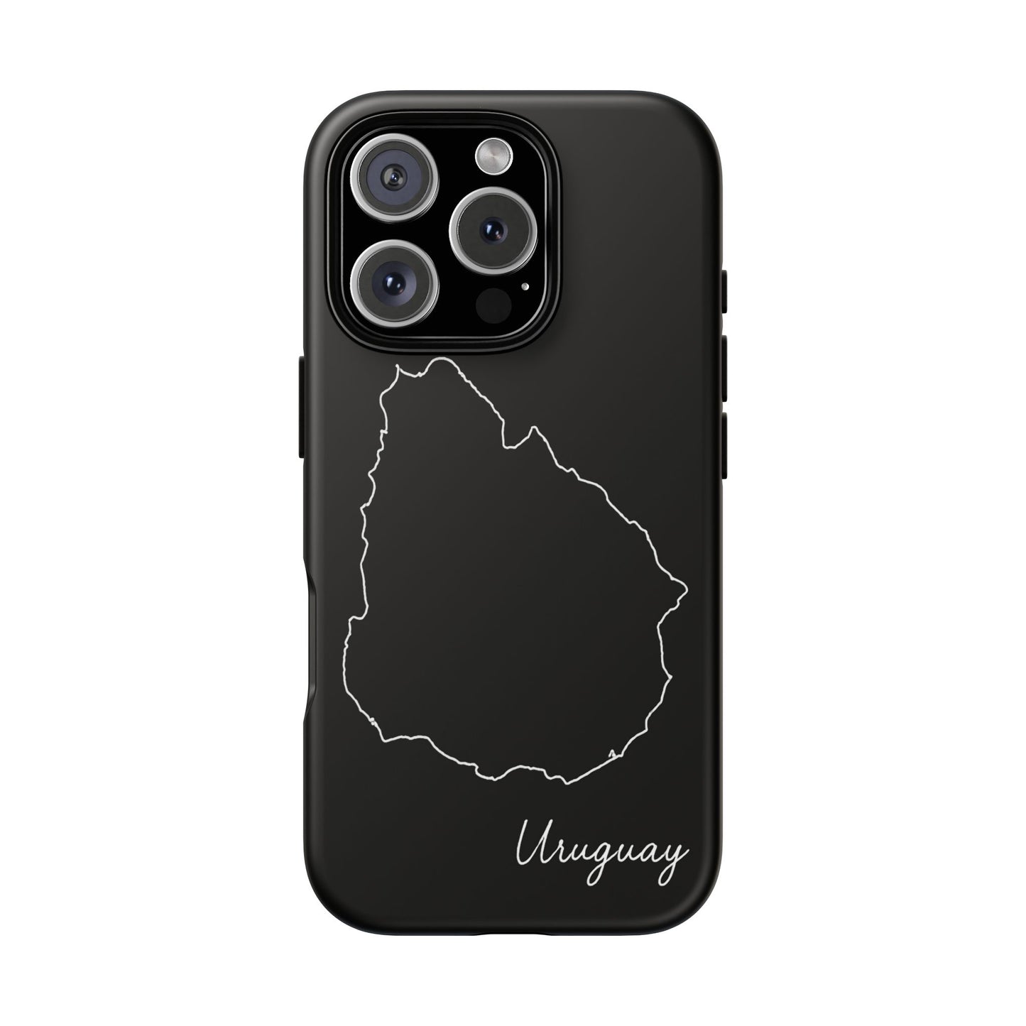 Uruguay Outline Phone Case – Minimal Country Map Tough Case (iPhone, Samsung, Pixel)