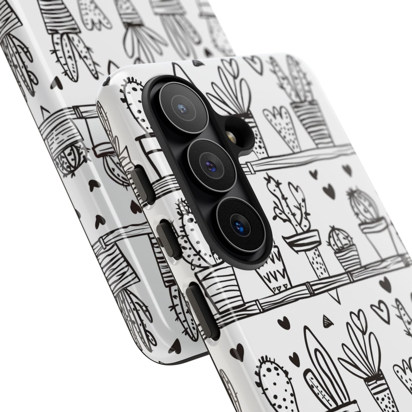 Cactus Succulent Phone Case Cute Plant Aesthetic iPhone Samsung Cover