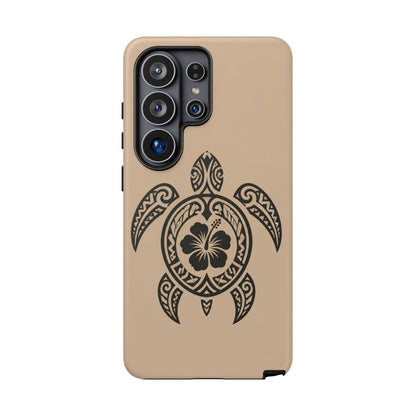 Polynesian Turtle Phone Case | Hawaiian Beach Tough Cover