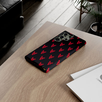 Mazatlán Bull Phone Case – Black Red Streetwear Tough Shockproof Cover