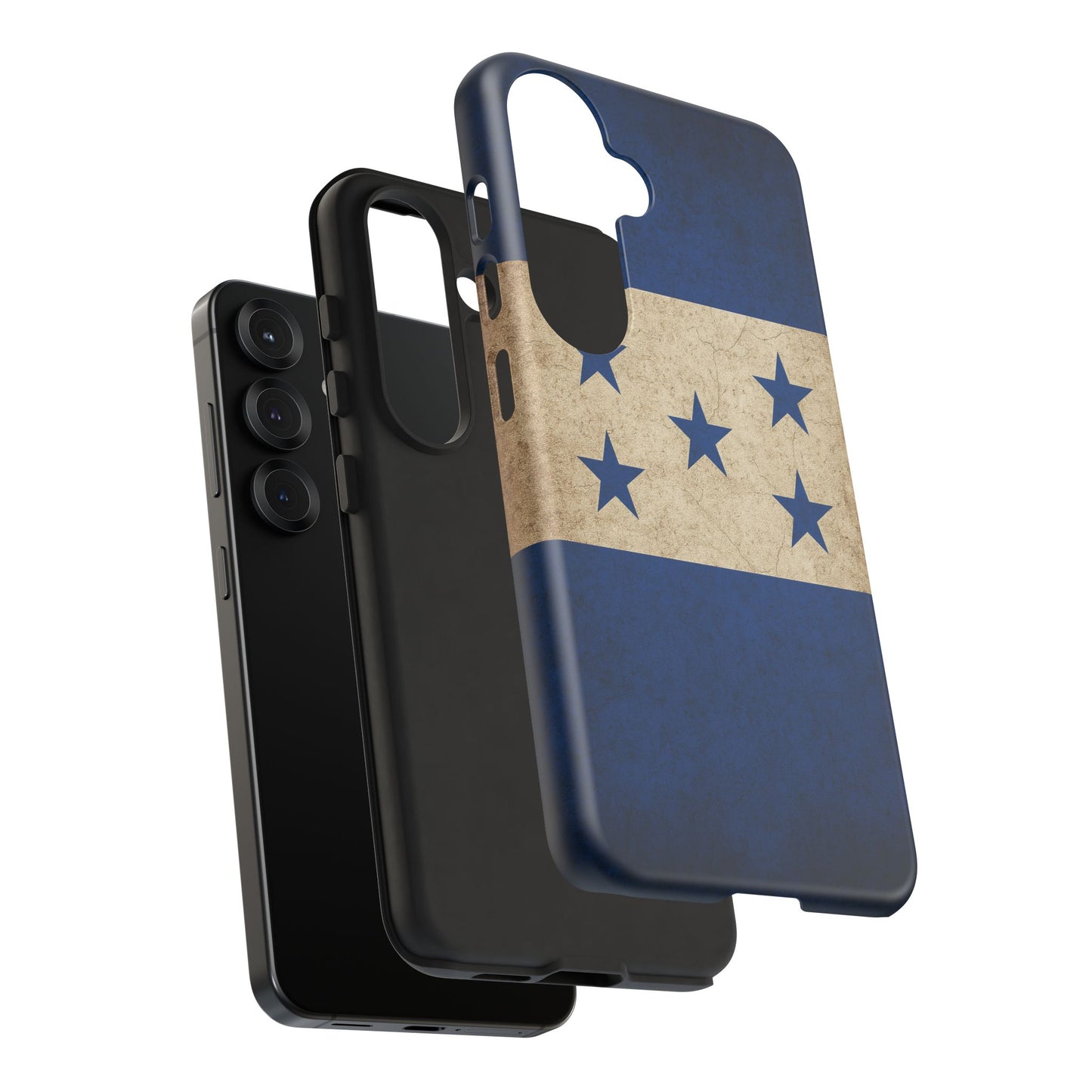 Honduras Flag Phone Case | Vintage Honduran Flag iPhone & Samsung Tough Protective Case
