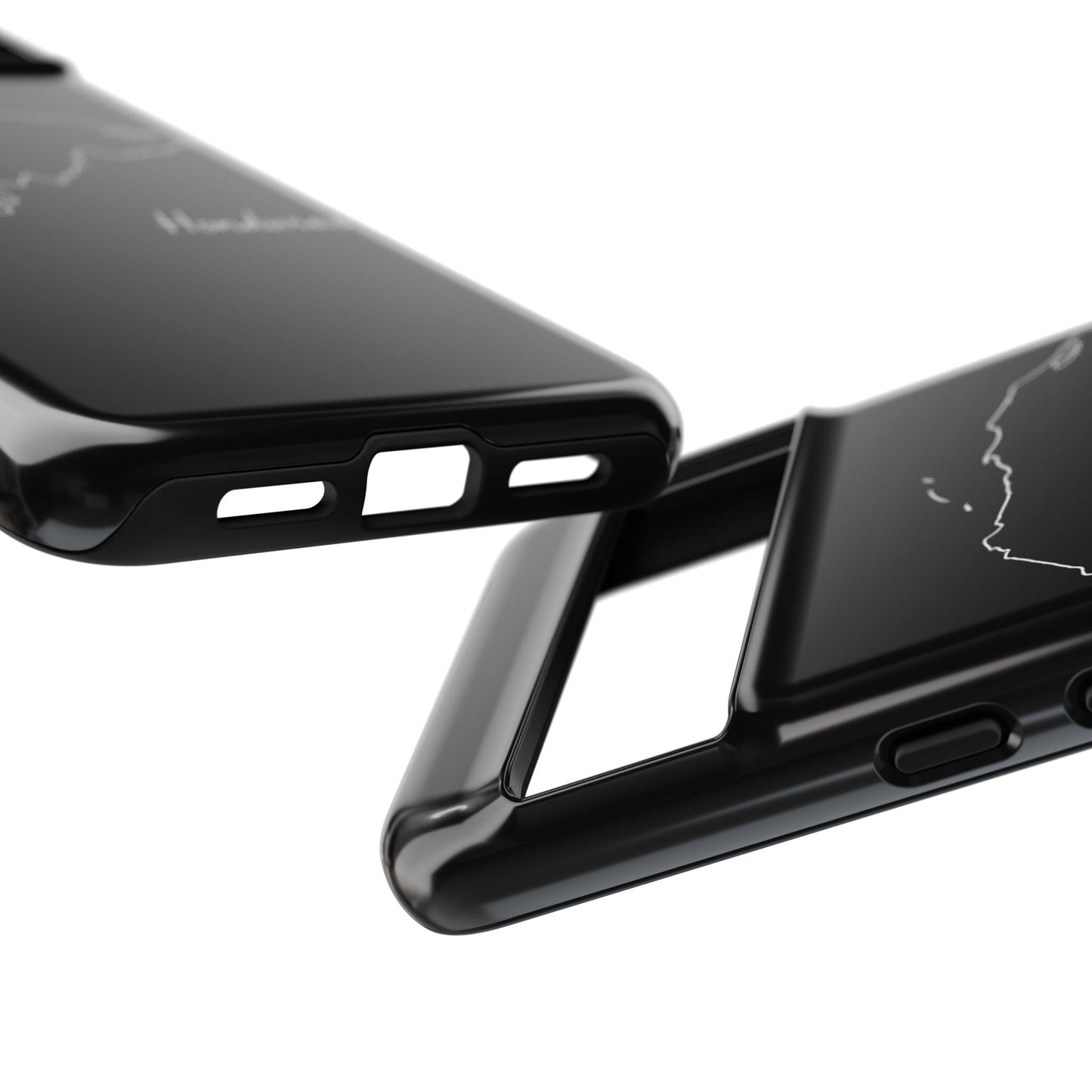 Honduras Outline Phone Case – Minimal Country Map Tough Case (iPhone, Samsung, Pixel)