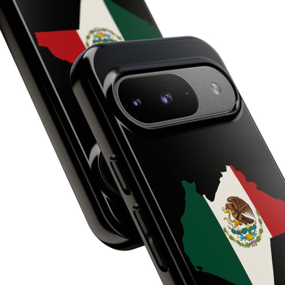 Chiapas Mexico Flag Map Phone Case | Mexican American Pride Tough Case for iPhone & Samsung
