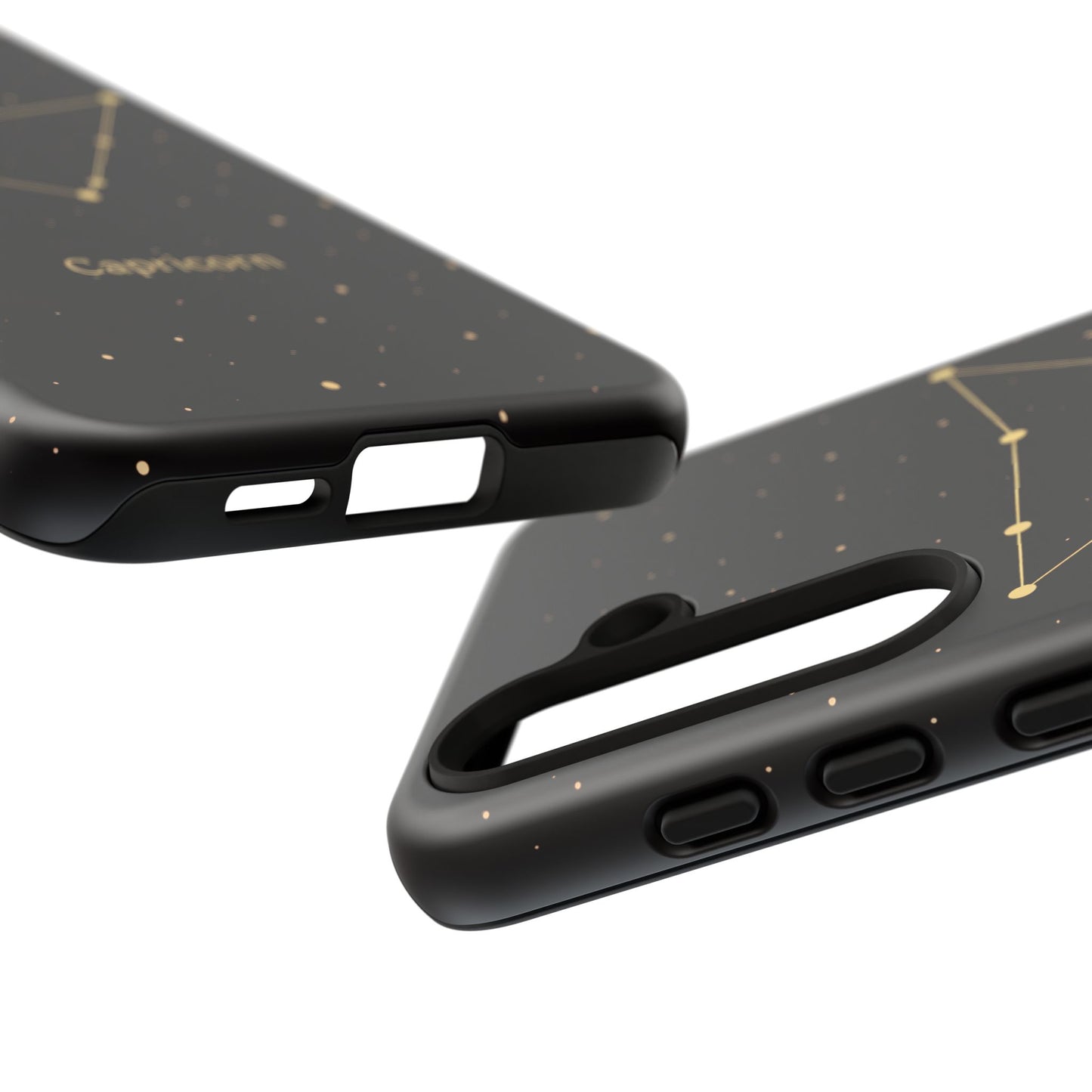 Capricorn Zodiac Constellation Phone Case – Luxe Gold Celestial Cover