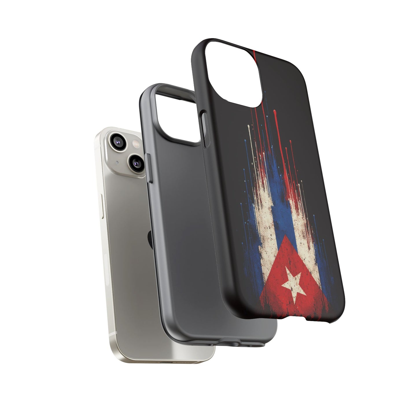 Cuban Flag Phone Case | Cuba Flag Tough Case | Patriotic Cuban Pride iPhone Samsung Protective Cover