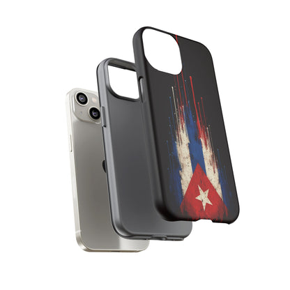 Cuban Flag Phone Case | Cuba Flag Tough Case | Patriotic Cuban Pride iPhone Samsung Protective Cover