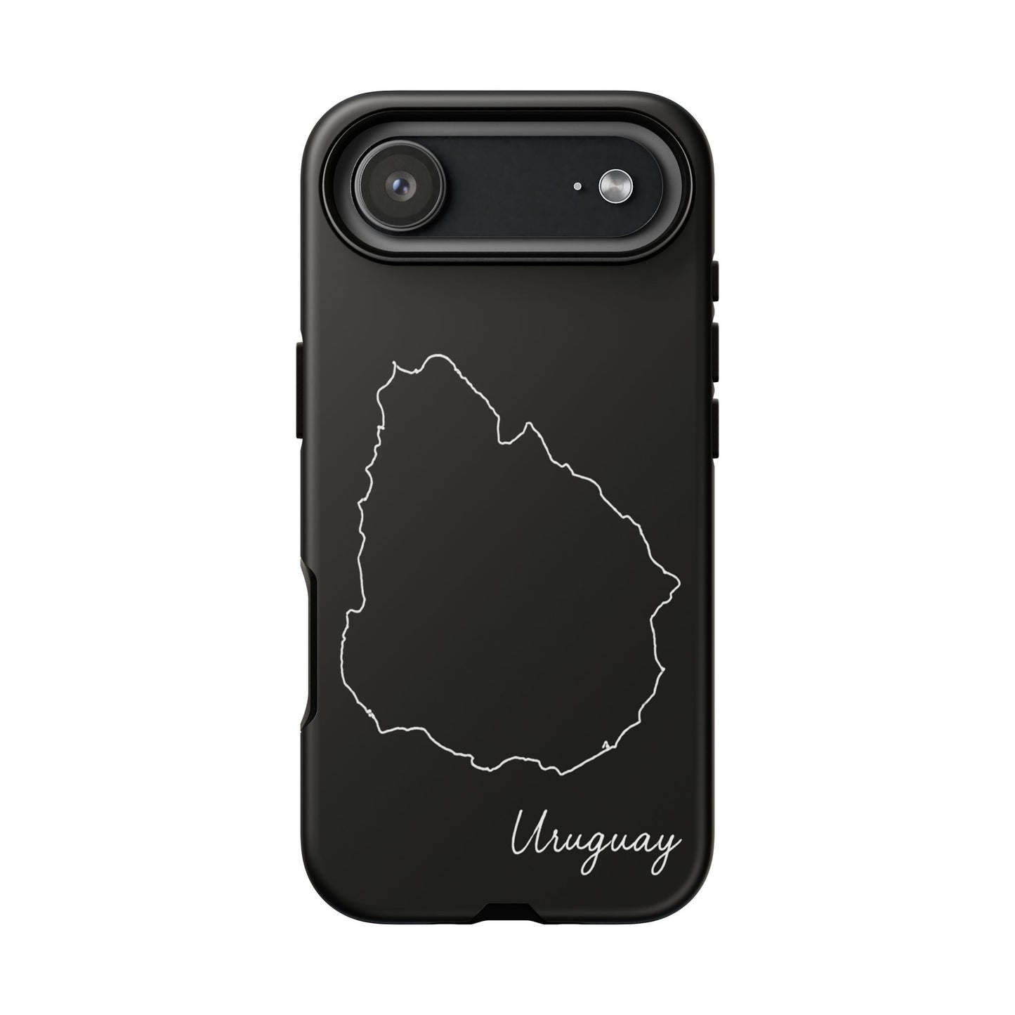 Uruguay Outline Phone Case – Minimal Country Map Tough Case (iPhone, Samsung, Pixel)
