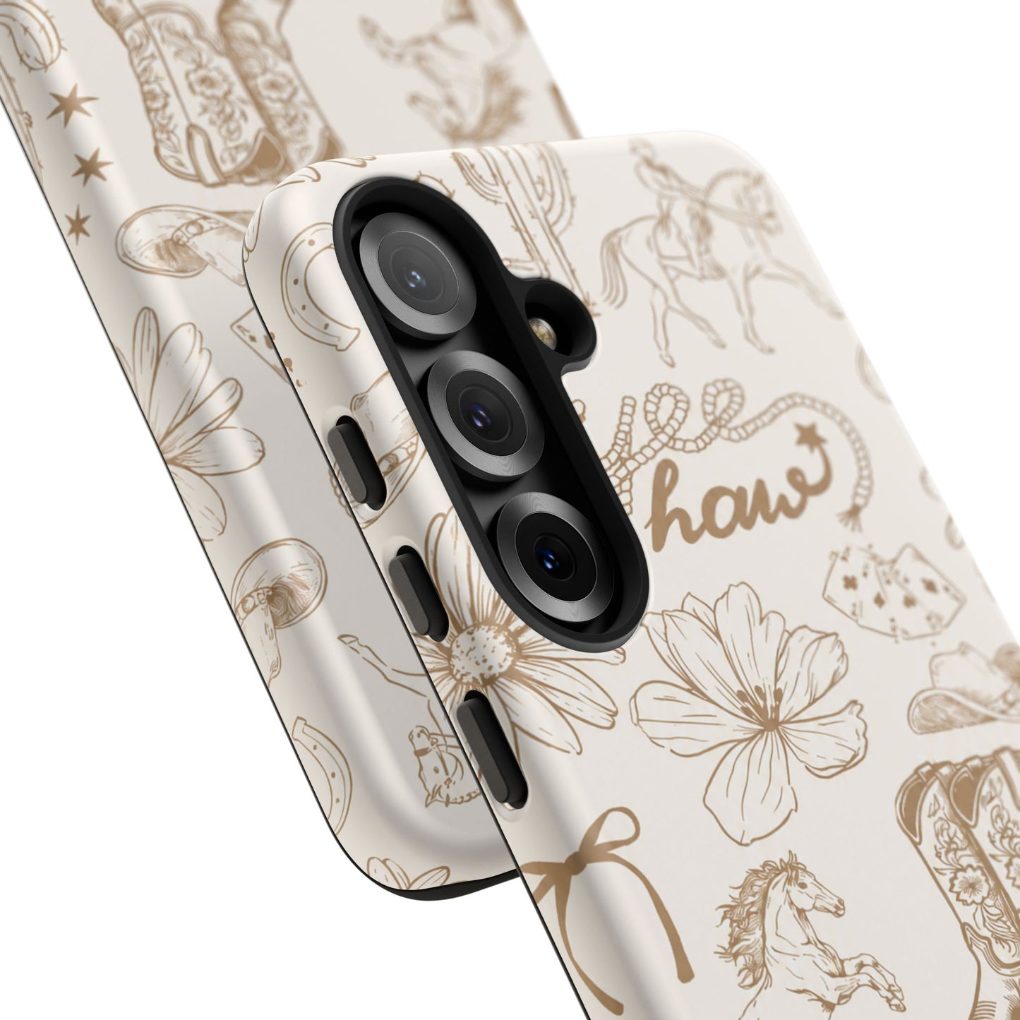 Western Cowgirl Phone Case for iPhone Samsung Galaxy Pixel Tough Case