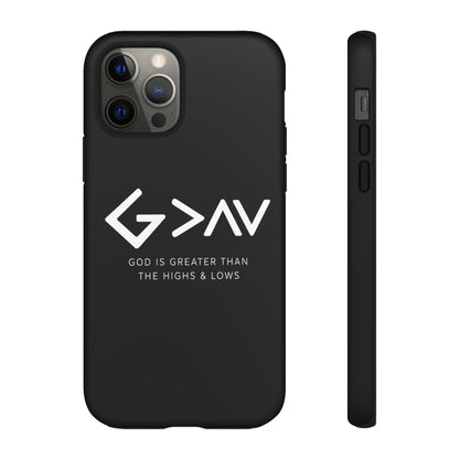 God Is Greater Than The Highs & Lows G>∧∨ Christian Phone Case
