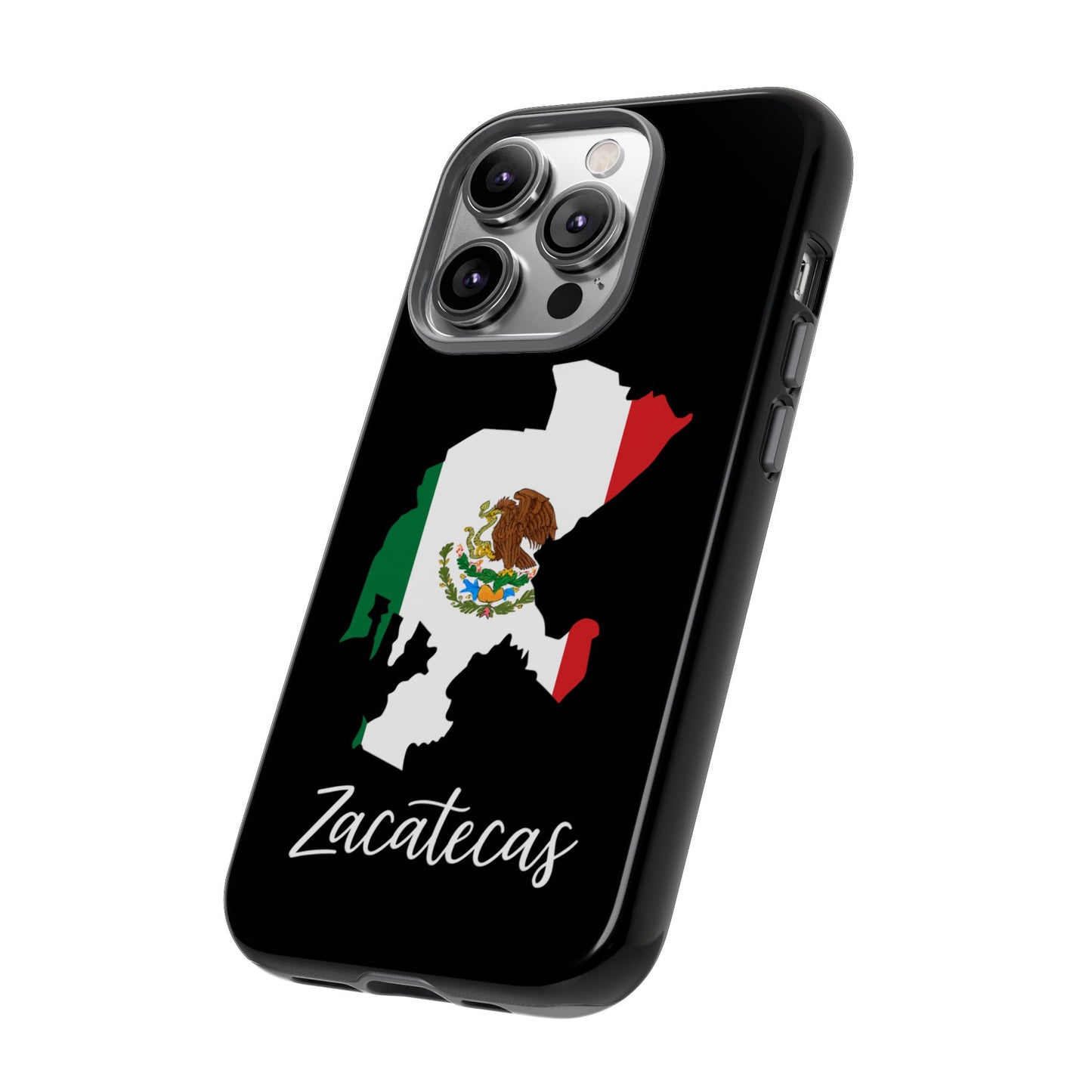 Zacatecas Mexico Flag Map Phone Case | Mexican American Pride Tough Case for iPhone & Samsung