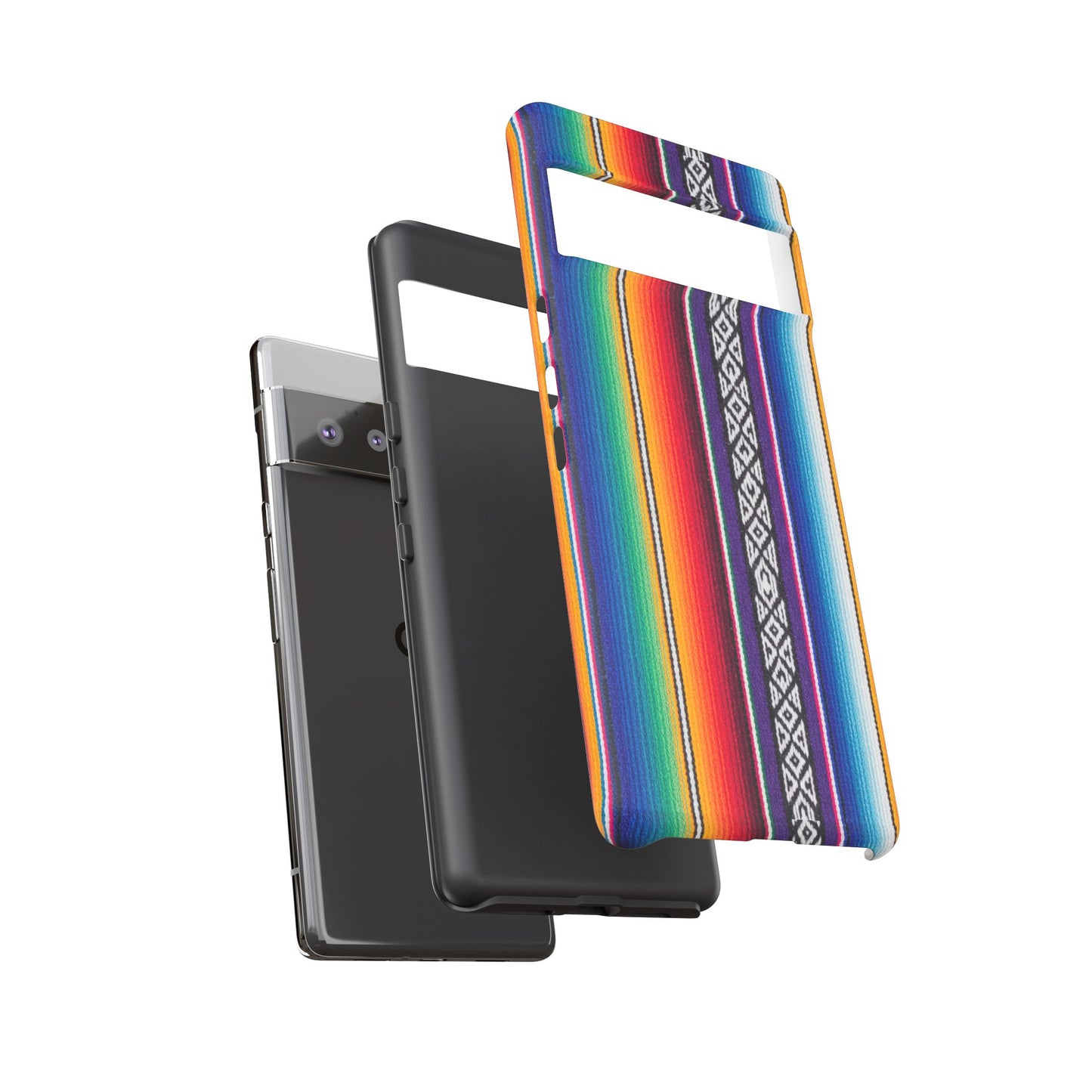 Serape Stripe Phone Case – Colorful Mexican Blanket Pattern Tough Case