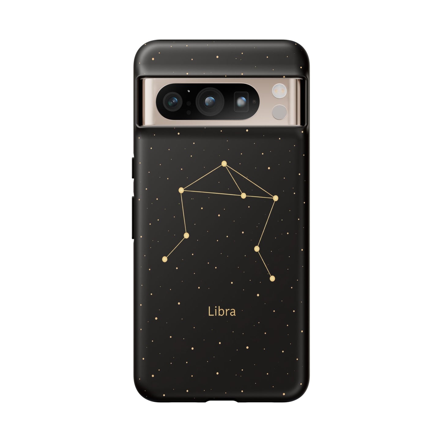 Libra Zodiac Constellation Phone Case – Luxe Gold Celestial Cover