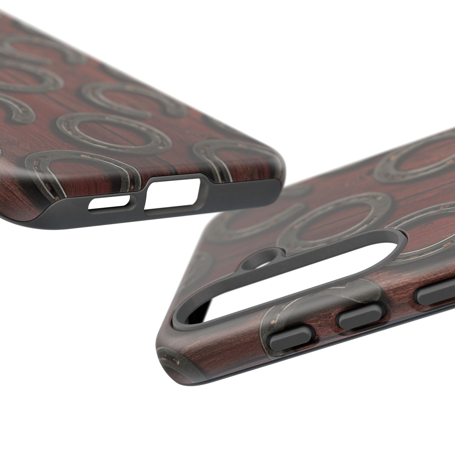 Rustic Horseshoe Western Phone Case – Cowboy Country Ranch Tough Case