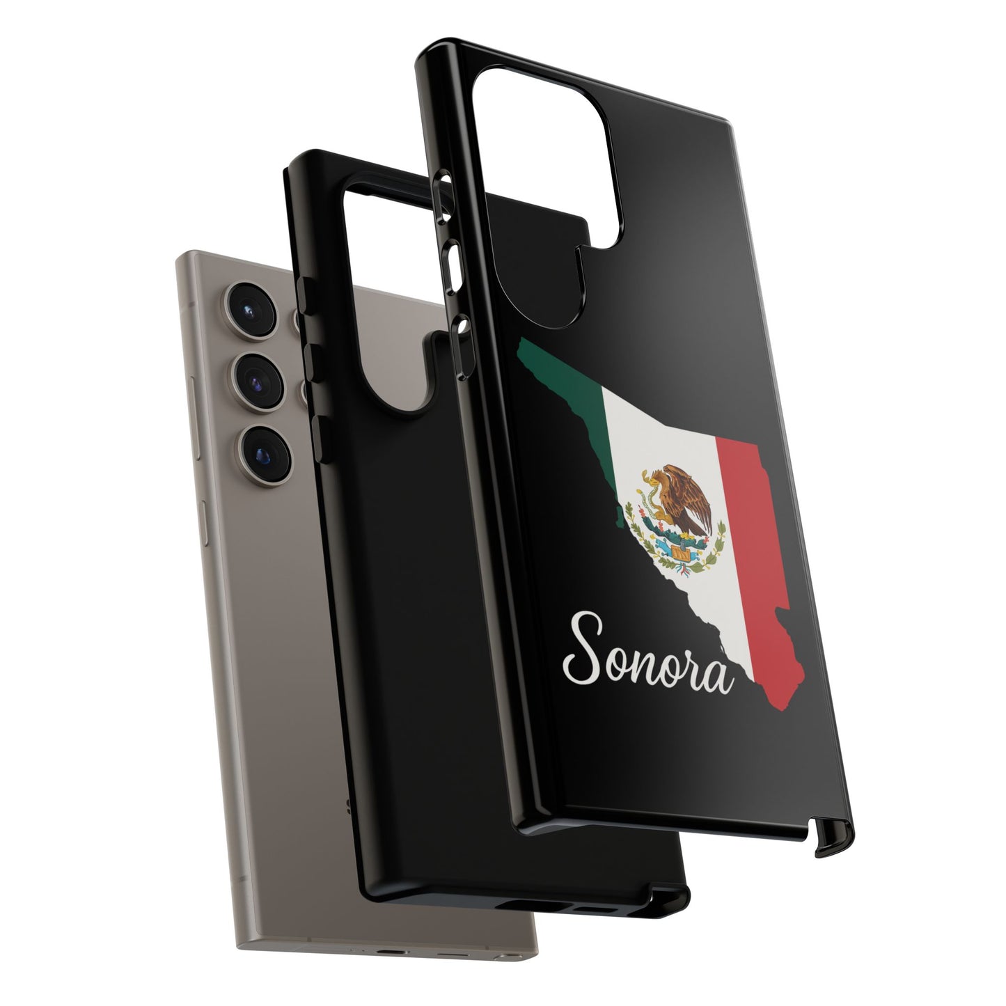 Sonora Mexico Flag Map Phone Case | Mexican American Pride Tough Case for iPhone & Samsung