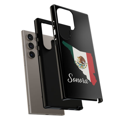 Sonora Mexico Flag Map Phone Case | Mexican American Pride Tough Case for iPhone & Samsung