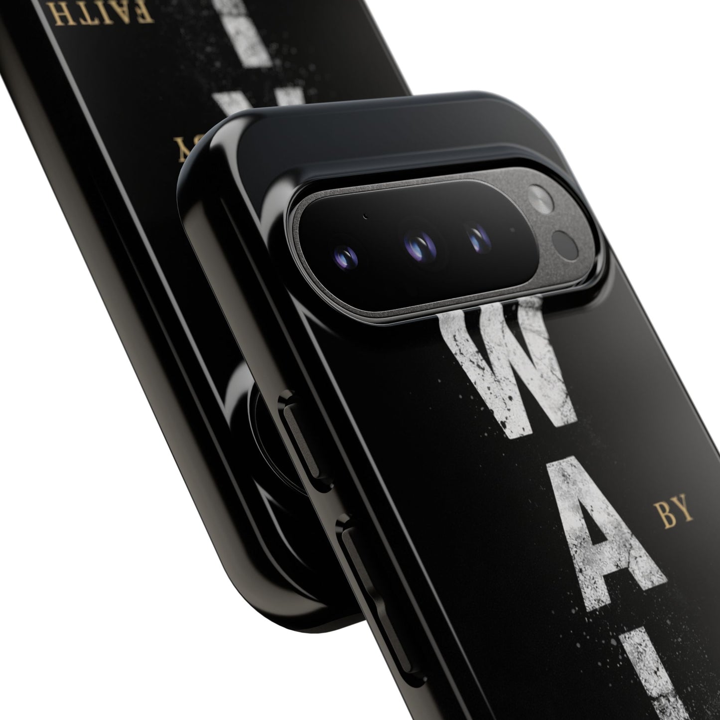 Walk by Faith Not by Sight Christian Phone Case Bible Verse Faith Cover