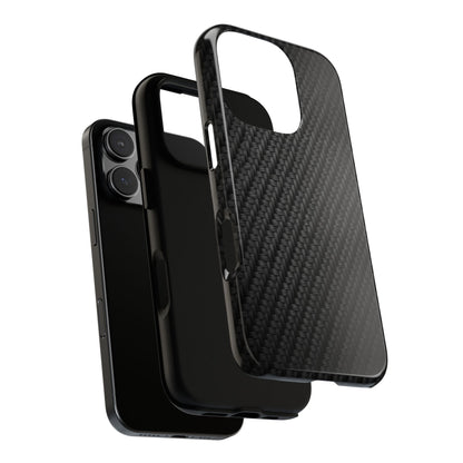 Carbon Fiber Inspired Phone Case – Rugged Slim Protective Tech Case for iPhone & Samsung