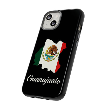 Guanajuato Mexico Flag Map Phone Case | Mexican American Pride Tough Case for iPhone & Samsung