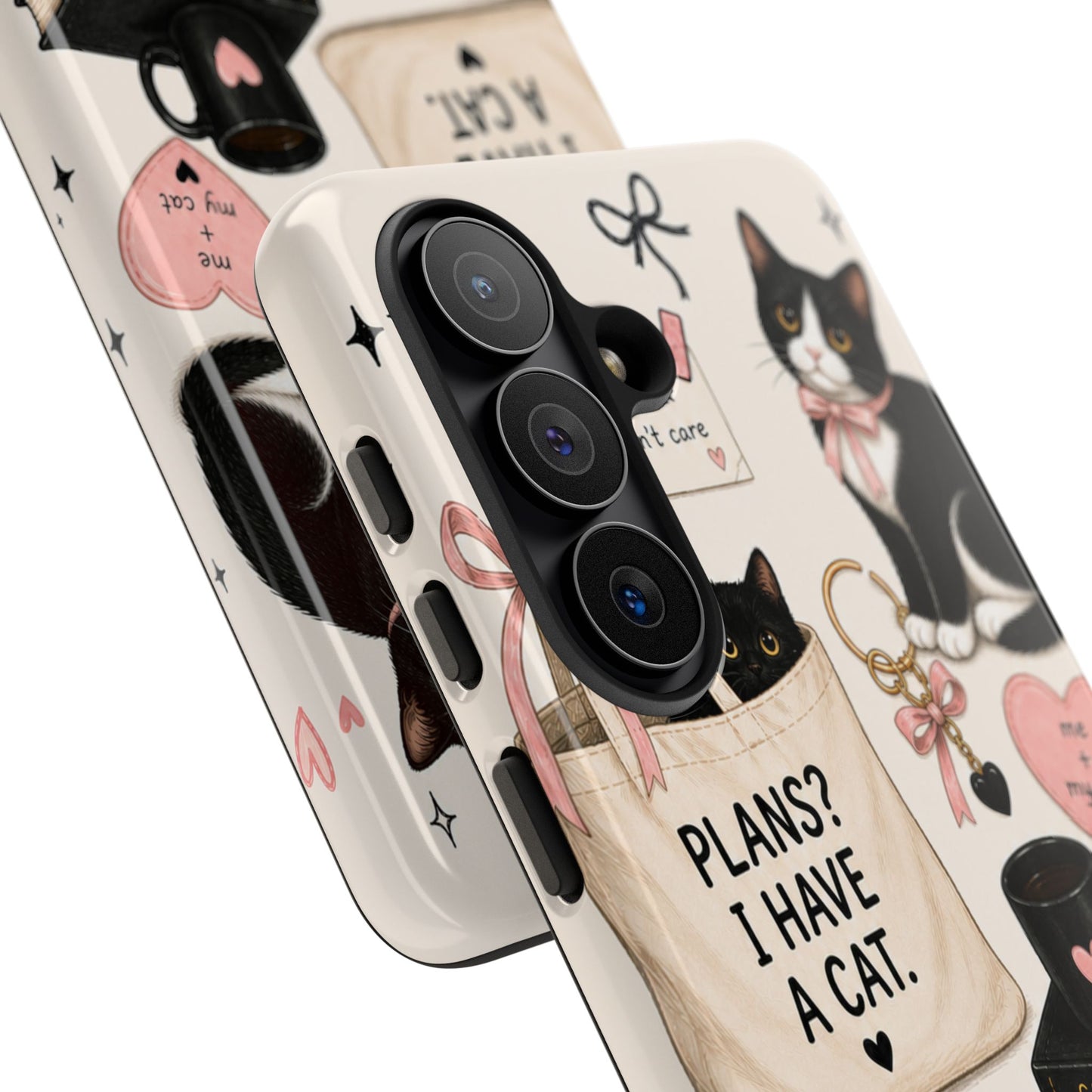 Cat Lover Phone Case | Plans? I Have A Cat Cute Aesthetic Cover