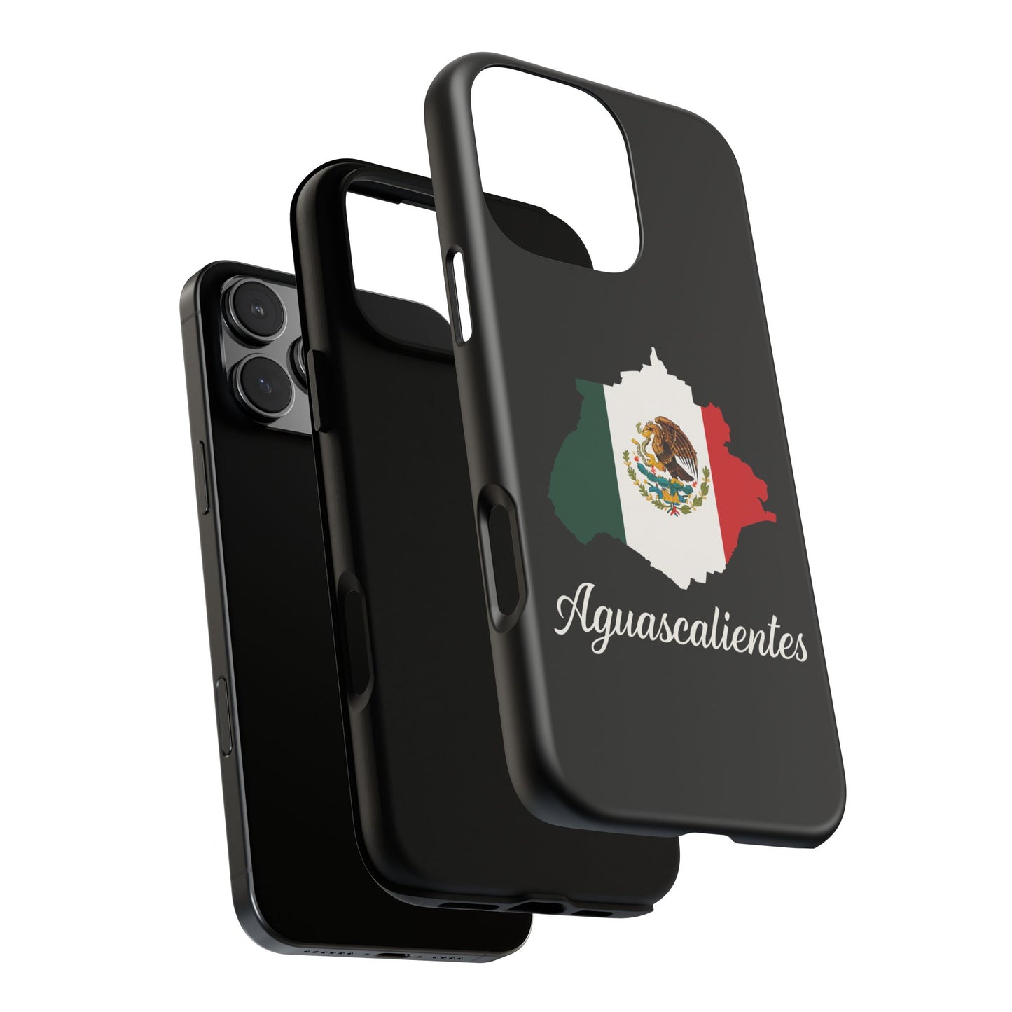 Aguascalientes Mexico Flag Map Phone Case | Mexican American Pride Tough Case for iPhone & Samsung
