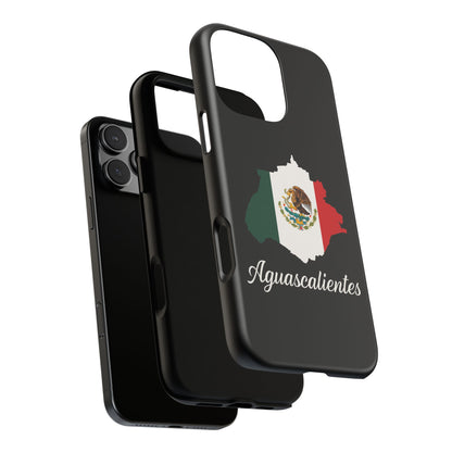Aguascalientes Mexico Flag Map Phone Case | Mexican American Pride Tough Case for iPhone & Samsung