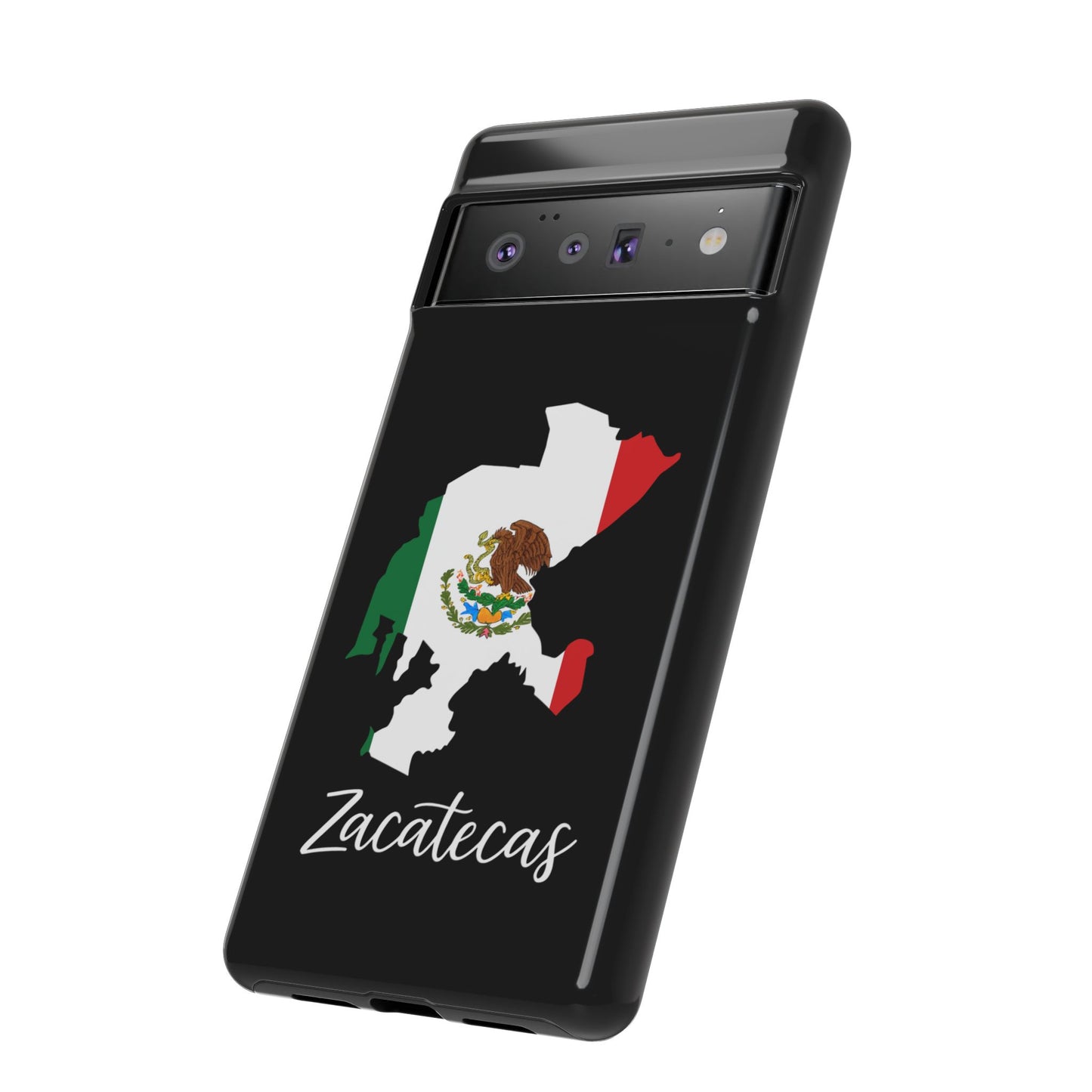 Zacatecas Mexico Flag Map Phone Case | Mexican American Pride Tough Case for iPhone & Samsung