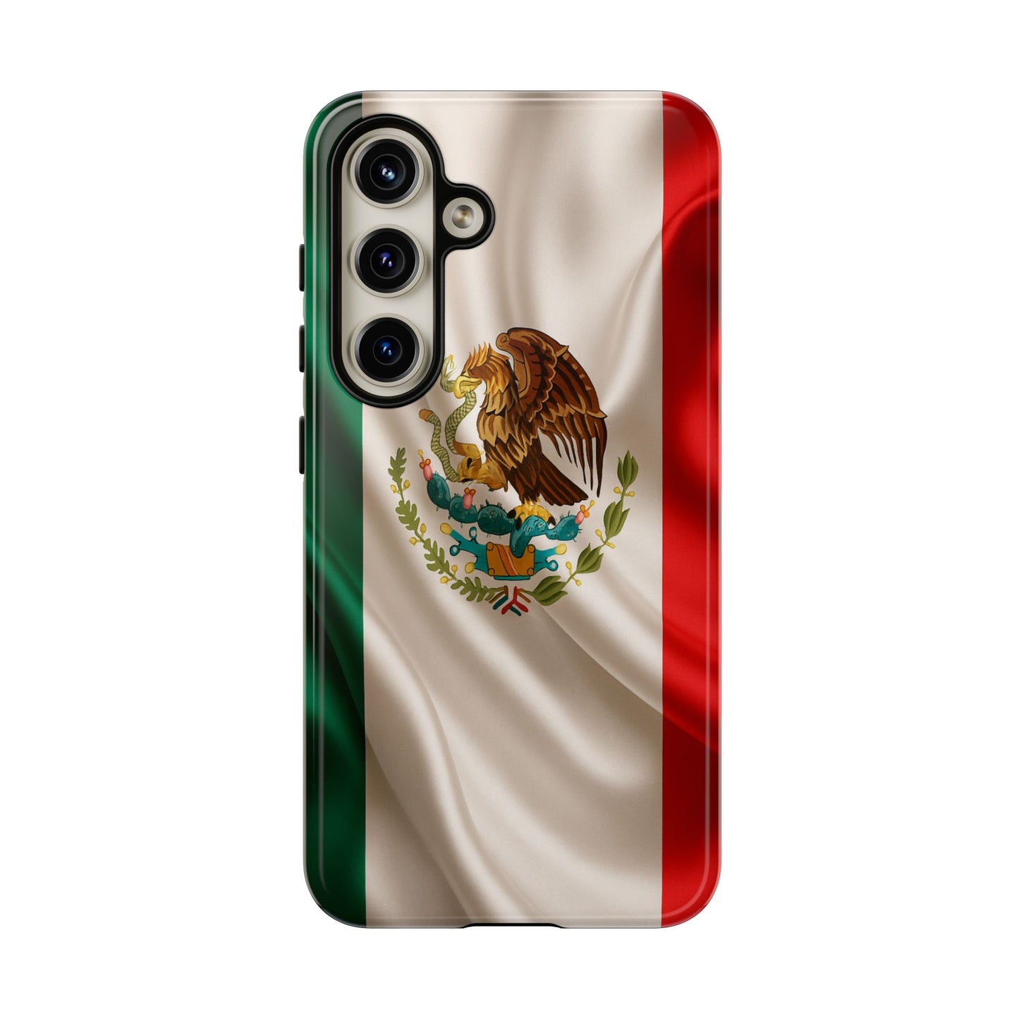 Mexico Flag Phone Case | Mexican Pride iPhone & Samsung Case | Tricolor Aesthetic Tough Protective Cover