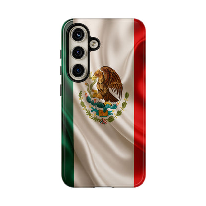 Mexico Flag Phone Case | Mexican Pride iPhone & Samsung Case | Tricolor Aesthetic Tough Protective Cover
