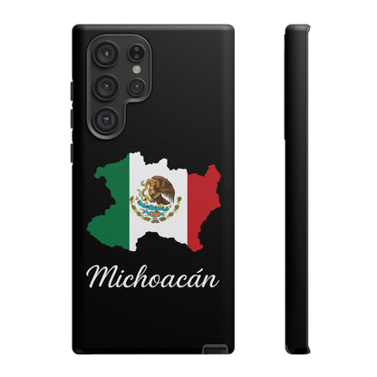 Michoacán Mexico Flag Map Phone Case | Mexican American Pride Tough Case for iPhone & Samsung